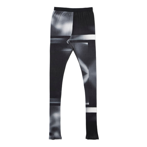 JULIUS 867PAM15-P Black / Disarray Graphic Leggings